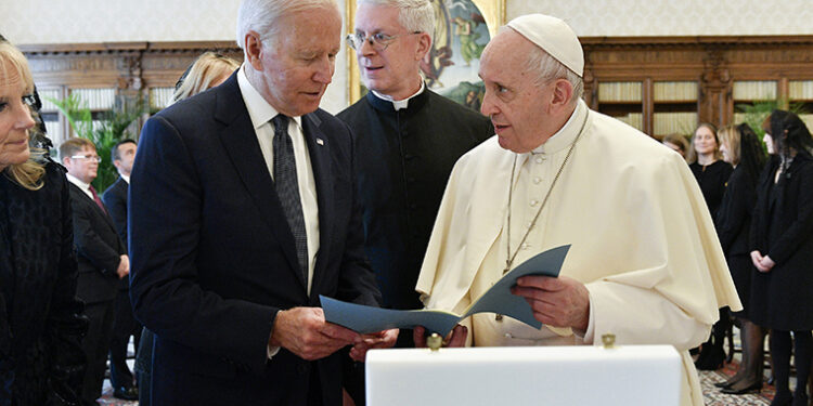 Biden says Pope told him he’s a good Catholic and should continue receiving communion Biden says Pope told him he’s a good Catholic and should continue receiving communion