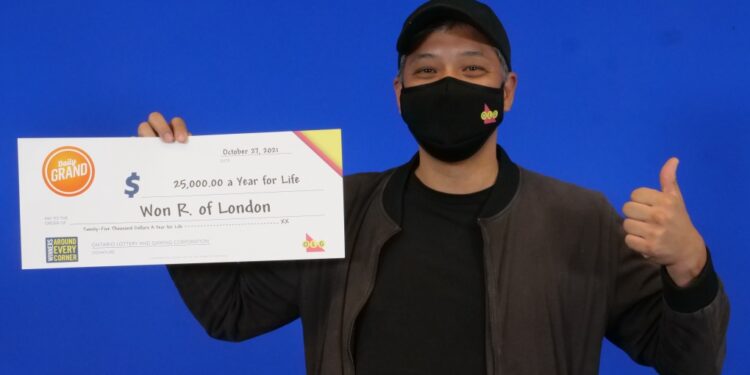 London, Ont. man wins 0K with Daily Grand lottery London, Ont. man wins 0K with Daily Grand lottery