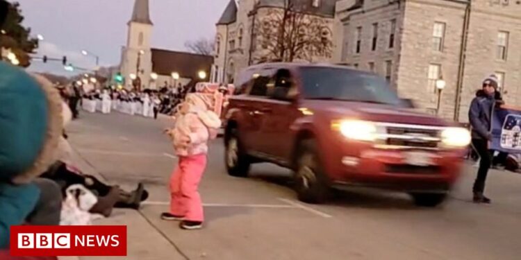 Wisconsin: Five dead after car ploughs into Waukesha Christmas parade