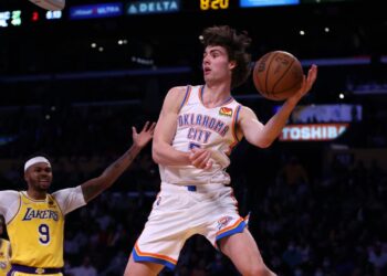 NBA news: Josh Giddey, OKC Thunder, pass, video, vs LA Lakers, score, result