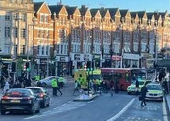 Clapham Junction live: Updates after ‘person hit by London bus’ as police shut busy road