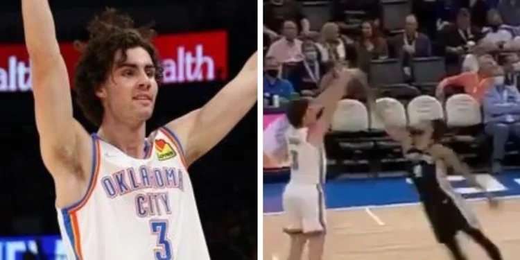 NBA news: Josh Giddey, Oklahoma City Thunder, OKC, vs San Antonion Spurs, pass, three-pointer, video NBA news: Josh Giddey, Oklahoma City Thunder, OKC, vs San Antonion Spurs, pass, three-pointer, video