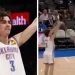 NBA news: Josh Giddey, Oklahoma City Thunder, OKC, vs San Antonion Spurs, pass, three-pointer, video