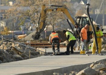 The Day – Pouring a smooth path in New London