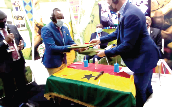 Ghana signs 2 MoUs to actualise Paris Agreement