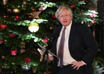 Boris Johnson’s aides joked about Christmas party in Downing Street while London was in lockdown