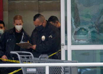 Officers Fire at Suspect in Store and a Bullet Kills a Girl in a Dressing Room