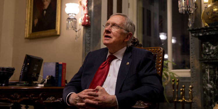 Harry M. Reid, a Power in the Senate, Dies at 82