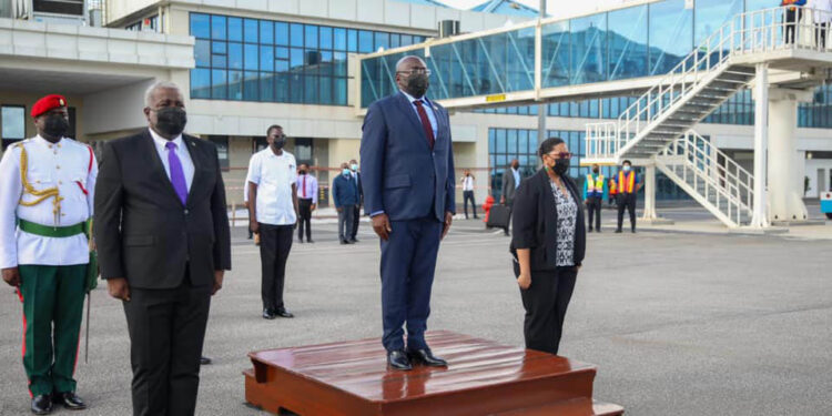 Ghana Vice President arrives for official visit