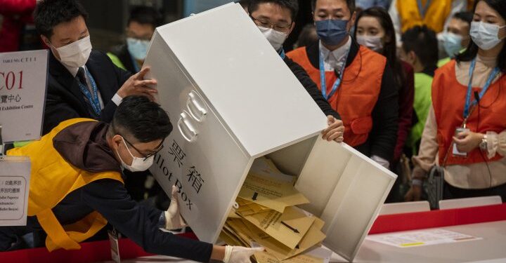 Canada, U.S. ‘gravely concerned’ as pro-Beijing candidates win Hong Kong election – National