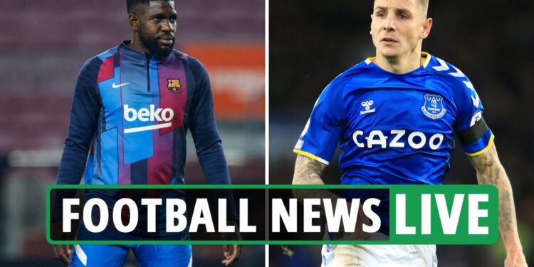Newcastle want Digne and Umtiti EXCLUSIVE, Kounde to Chelsea LATEST, Ferran Torres to complete Barcelona… – The US Sun