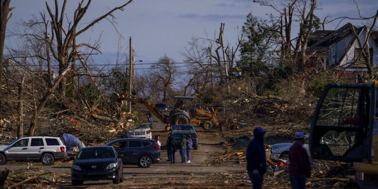 Tornadoes Tear Through South and Midwest, With at Least 70 Dead in Kentucky