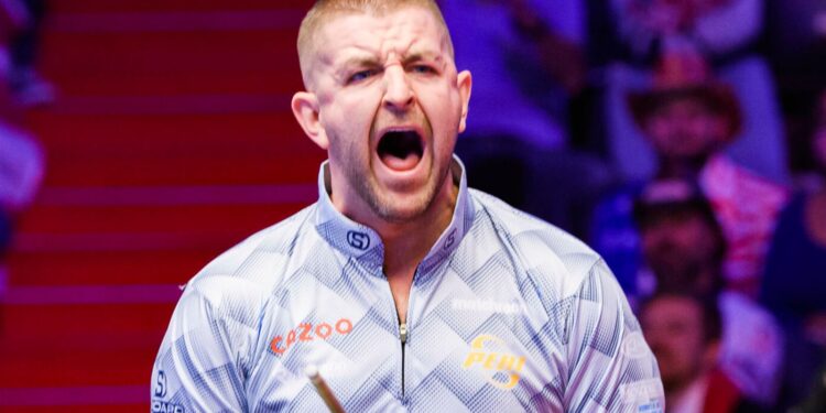 Mosconi Cup: Team Europe whitewash USA 5-0 to close in on retaining the title | Snooker News Mosconi Cup: Team Europe whitewash USA 5-0 to close in on retaining the title | Snooker News
