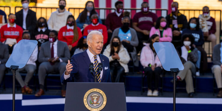 Biden Defense of Filibuster Withers Under Partisan Rancor