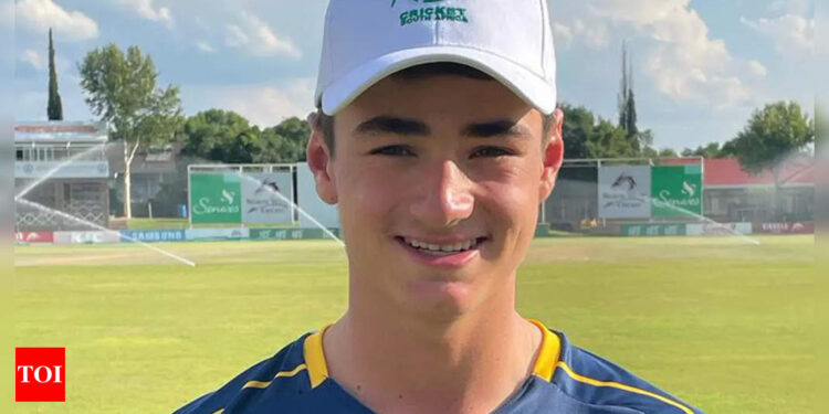 U-19 World Cup: Ronan Herrmann replaces Joshua Stephenson in South Africa squad | Cricket News U-19 World Cup: Ronan Herrmann replaces Joshua Stephenson in South Africa squad | Cricket News