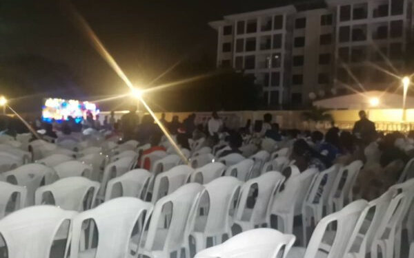 Churches hold services in open air to usher in 2022
