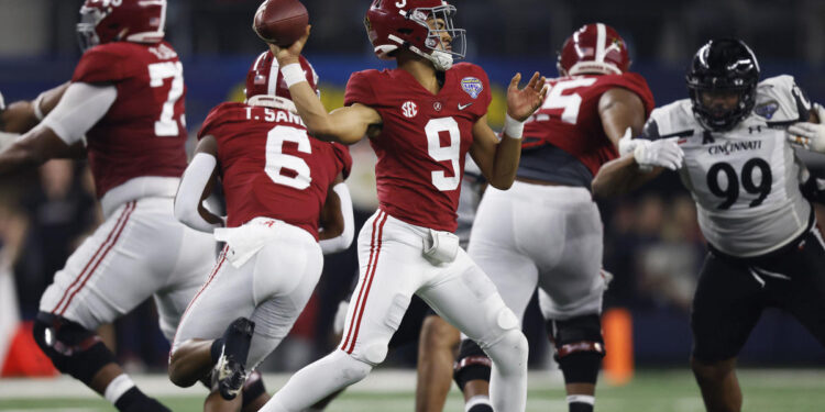 Cotton Bowl 2021: Alabama QB Bryce Young breaks passing records held by Tua Tagovailoa, Mac Jones Cotton Bowl 2021: Alabama QB Bryce Young breaks passing records held by Tua Tagovailoa, Mac Jones