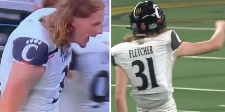 Mason Fletcher stuns America with ‘billionaire strut’ in college football game, video, Cotton Bowl, Cincinnati vs Alabama, NFL news Mason Fletcher stuns America with ‘billionaire strut’ in college football game, video, Cotton Bowl, Cincinnati vs Alabama, NFL news