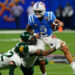 Ole Miss star QB Matt Corral carted off field with right leg injury at Sugar Bowl 2022