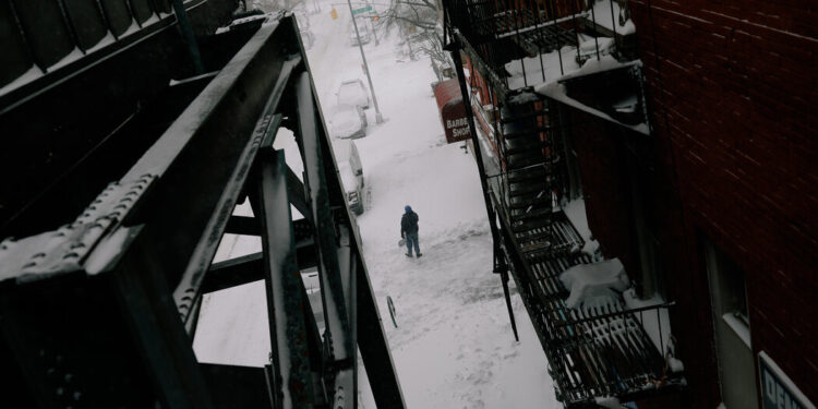 In Icy Conditions, the Northeast Starts Digging Out In Icy Conditions, the Northeast Starts Digging Out