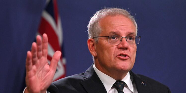 Australian PM Scott Morrison slams China for throwing a ‘lifeline’ to Russia by easing trade restrictions, while other countries impose sanctions Australian PM Scott Morrison slams China for throwing a ‘lifeline’ to Russia by easing trade restrictions, while other countries impose sanctions