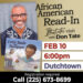 Dutchtown library to host African-American read-in with award winning illustrator Dutchtown library to host African-American read-in with award winning illustrator