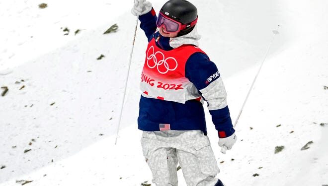 US skier Jaelin Kauf wins silver in women’s moguls at Beijing Olympics