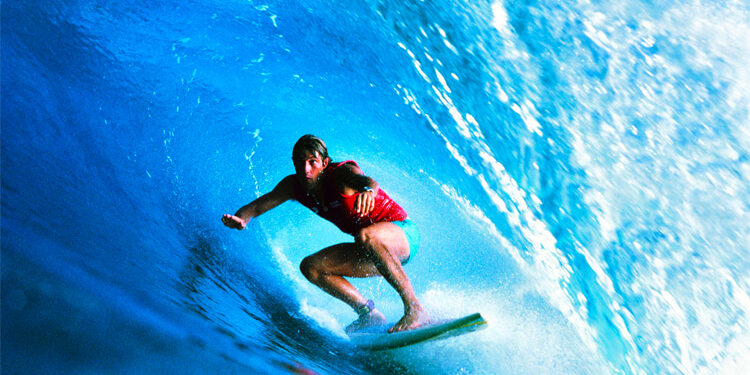 the legendary South African surfing star the legendary South African surfing star