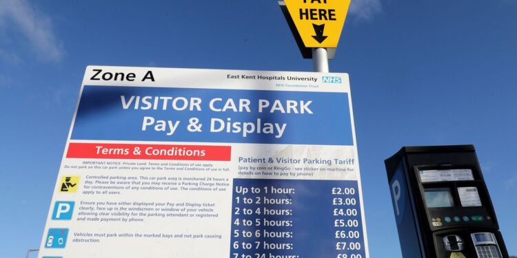 Free parking for NHS staff introduced during Covid-19 pandemic will end this week Free parking for NHS staff introduced during Covid-19 pandemic will end this week