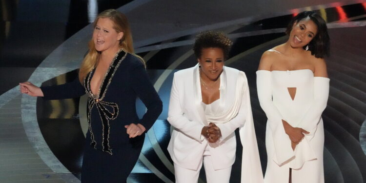 An Onstage Slap Gives the Oscars More Drama Than It Bargained For An Onstage Slap Gives the Oscars More Drama Than It Bargained For