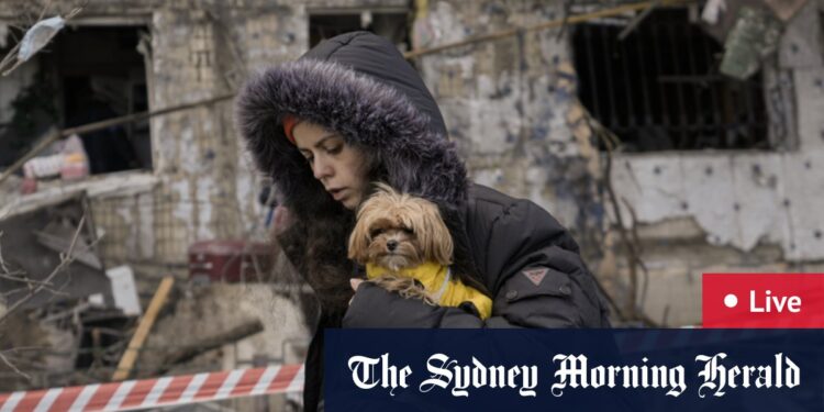 US’ China sanctions may be backed by Australia; Kyiv attacks intensify, Mariupol besieged, MH17 legal action launched, Australian fuel prices soar, Sydney trains set for further shutdowns US’ China sanctions may be backed by Australia; Kyiv attacks intensify, Mariupol besieged, MH17 legal action launched, Australian fuel prices soar, Sydney trains set for further shutdowns