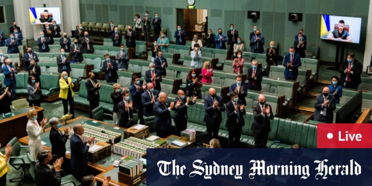 As it happened: Zelensky addresses Australian parliament; Northern NSW remains on major flooding alert – Sydney Morning Herald