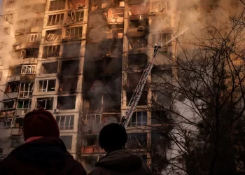 Ukraine-Russia war live updates: Ukrainians claim Russian strikes have hit apartment building in Kyiv, China denies claims Russia asked for military equipment
