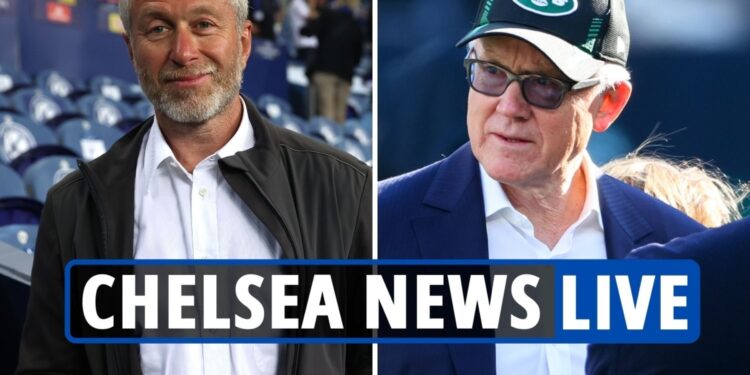Chelsea news LIVE: Blues urged to stop singing Abramovich songs, NY Jets owner and Saudi firm join… – The Sun