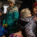 12 hours on board a packed train out of Ukraine 12 hours on board a packed train out of Ukraine