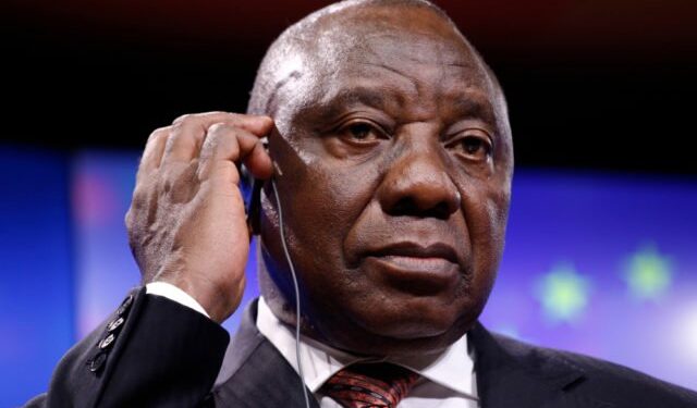 Ramaphosa sends message to taxpayers in South Africa