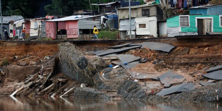 South Africa flooding leaves survivors traumatised, homeless