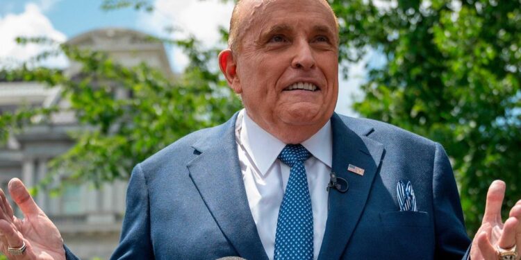 Giuliani says Trump ‘had nothing to do’ with Jan 6. attack and that the Democratic party ‘needs to be destroyed at the top’