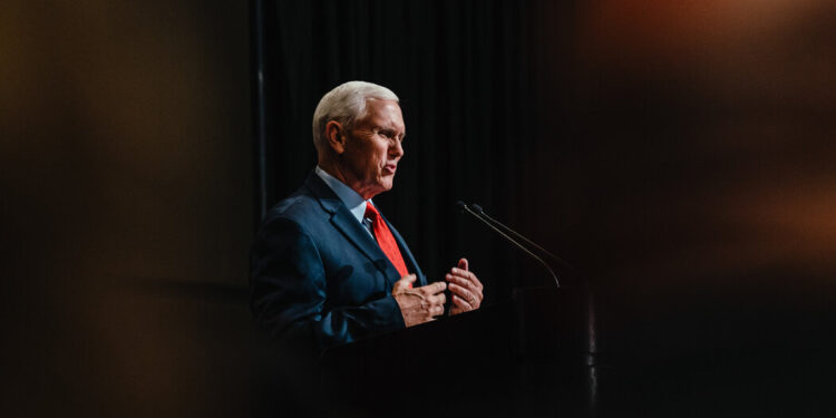 Pence Navigates a Possible White House Run, and a Fraught Political Moment Pence Navigates a Possible White House Run, and a Fraught Political Moment