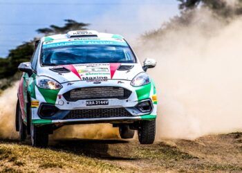 Wahome creates WRC3 history in Kenya