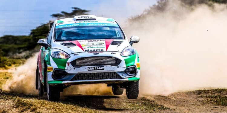 Wahome creates WRC3 history in Kenya