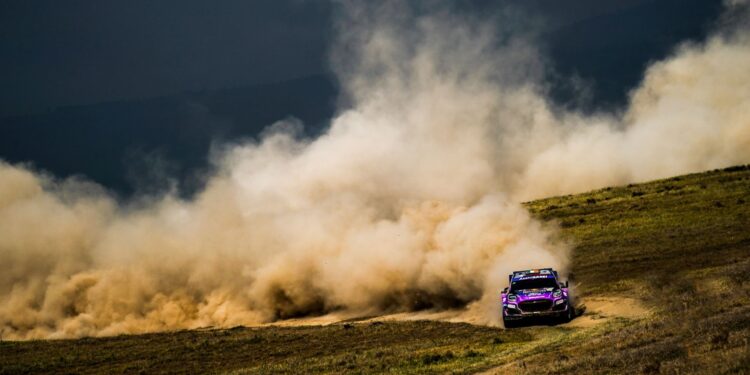 View from the service park