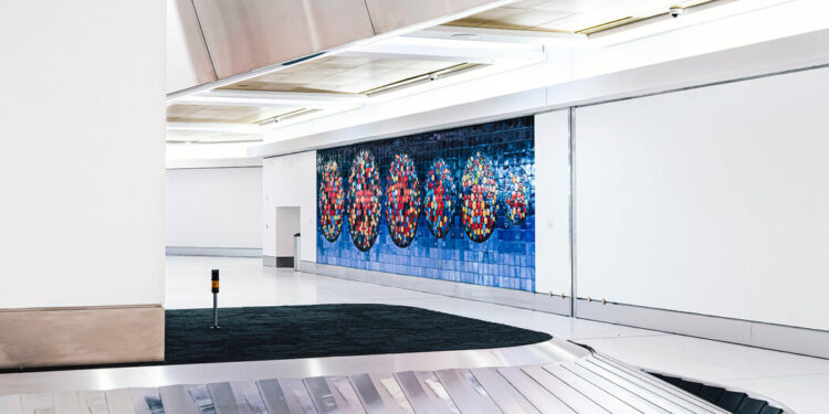 Delta’s Terminal C at La Guardia Airport Is Now an Art Destination Delta’s Terminal C at La Guardia Airport Is Now an Art Destination