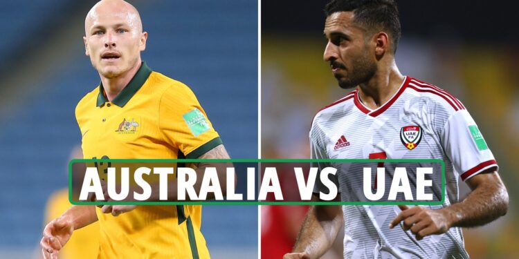 Is Australia vs UAE on TV? Channel, live stream free, kick-off time and team news for World Cup 2022 play-off Is Australia vs UAE on TV? Channel, live stream free, kick-off time and team news for World Cup 2022 play-off