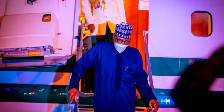 President Buhari Arrives Spain Ahead Of State Visit (Photos) President Buhari Arrives Spain Ahead Of State Visit (Photos)