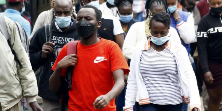 Kenyans urged to mask up amid new Covid wave Kenyans urged to mask up amid new Covid wave