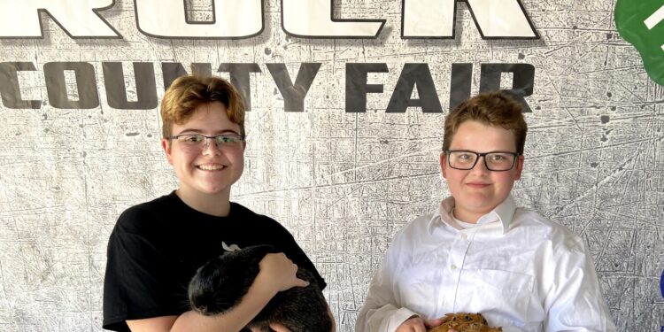 Siblings exhibit 99 total projects at Rock County Fair – The Globe