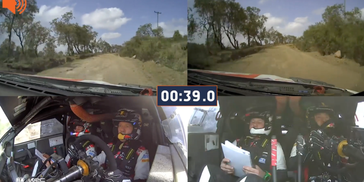 Safari Rally Kenya onboard comparison: Ogier v Katsuta Safari Rally Kenya onboard comparison: Ogier v Katsuta