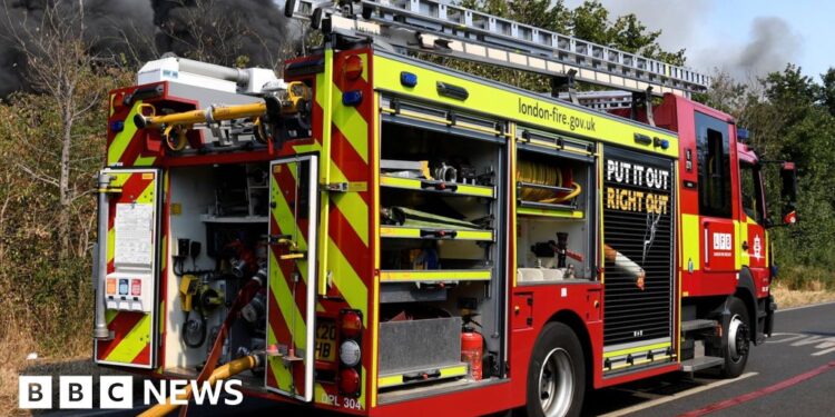 London Fire Brigade needs improvement by every measure, report says – BBC