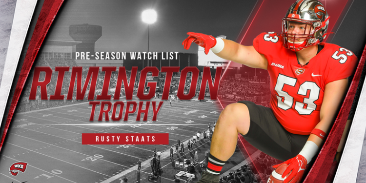 Staats Earns Preseason Recognition on Rimington Watch List Staats Earns Preseason Recognition on Rimington Watch List